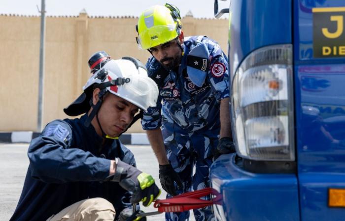 مجموعة البحث والإنقاذ القطرية الدولية تجري زيارة استشارية تدريبية إلى مصر