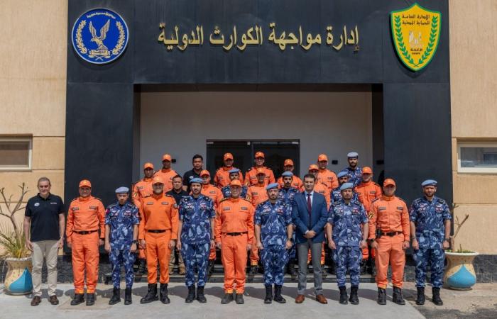 مجموعة البحث والإنقاذ القطرية الدولية تجري زيارة استشارية تدريبية إلى مصر