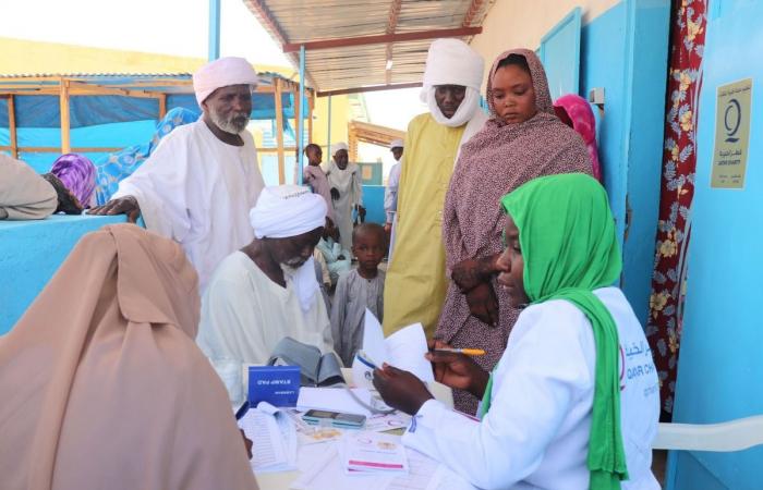 قطر الخيرية تطلق حملة لتقديم خدمات الرعاية الصحية للاجئين السودانيين في تشاد