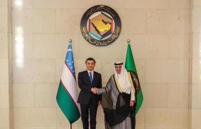 البديوي يبحث مع وزير الخارجية الأوزبكي عددا من القضايا الدولية والإقليمية