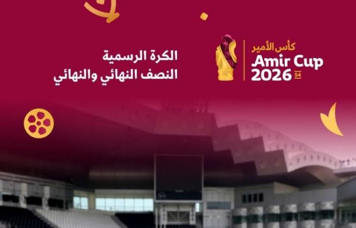 الاتحاد القطري يكشف عن الكرة الرسمية لنصف نهائي ونهائي كأس الأمير