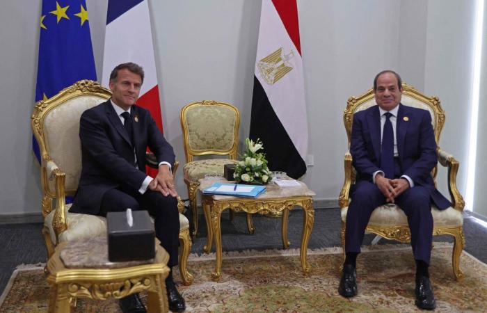 الرئيسان المصري والفرنسي يبحثان المستجدات الإقليمية والدولية