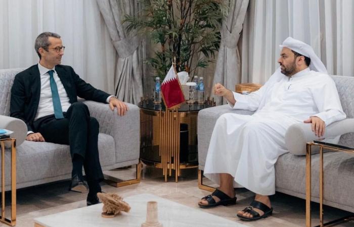 وزير الدولة بوزارة الخارجية يجتمع مع مستشار الشؤون السياسية والأمنية للمستشار الألماني