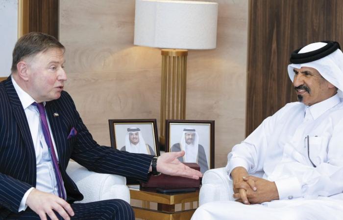 تعزيز التعاون التجاري بين قطر وأوكرانيا