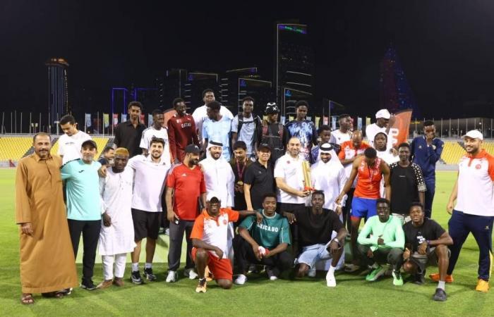 العربي يتوج بلقب أغلى كؤوس ألعاب القوى