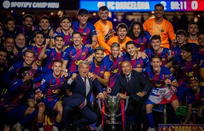 تعرف على أرباح برشلونة بعد التتويج بلقب الدوري الإسباني 