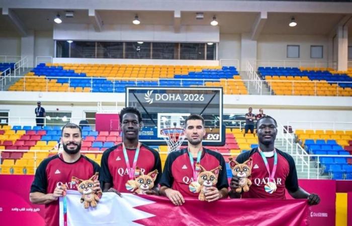 أدعم السلة 3×3 يتوج بالذهب