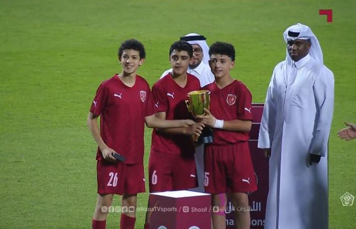 الدحيل يحرز كأس تحت 13 عاماً بعد فوزه على الأهلي بهدف دون رد
