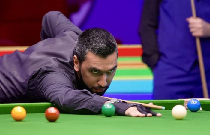 القطري علي العبيدلي يحرز فضية 6 كرات حمراء للسنوكر في دورة الألعاب الخليجية الدوحة 2026