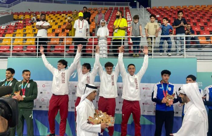 دورة الألعاب الخليجية الرابعة "الدوحة 2026".. 26 ميدالية تقود السباحة القطرية لصدارة المنافسات