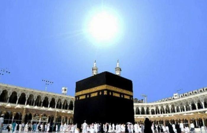 حدث فلكي نادر.. الشمس تتعامد فوق الكعبة في أول أيام عيد الأضحى