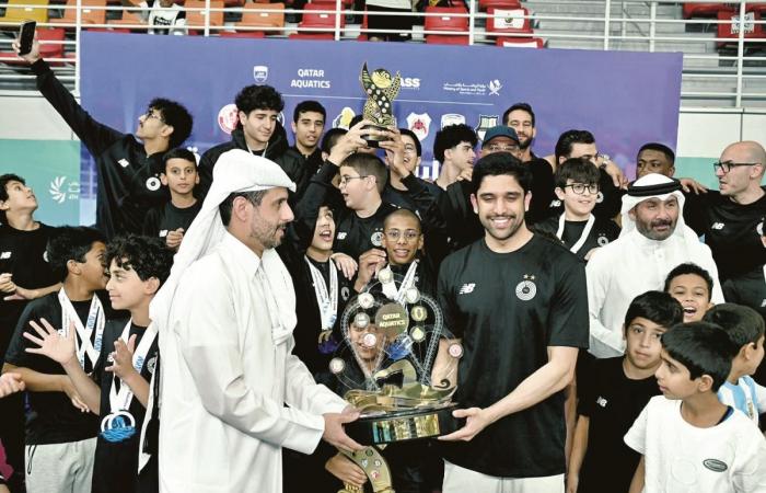 نادي السد يحرز لقب كأس قطر للسباحة