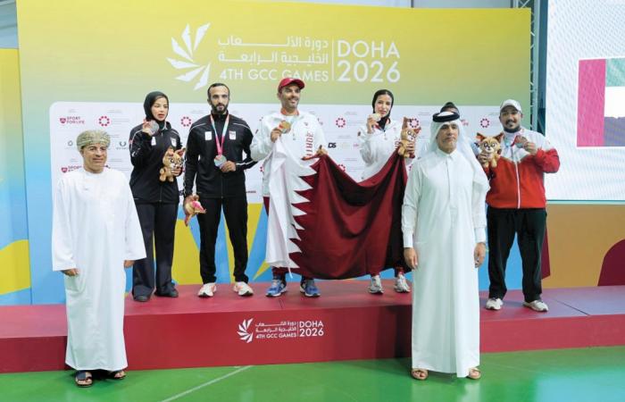 دورة الألعاب الخليجية أدعم الرماية يحسم الصدارة بـ 20 ميدالية