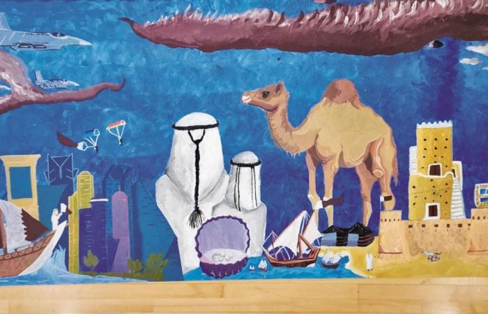 «ألوان الصمود» معرض فني طلابي لتنمية المواهب