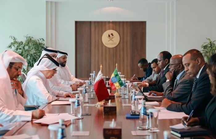 انعقاد الجولة الثالثة من المشاورات السياسية بين قطر وإثيوبيا