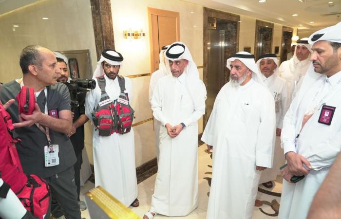  وزير الأوقاف يفتتح الوحدة الطبية ببعثة الحج القطرية في الأراضي المقدسة