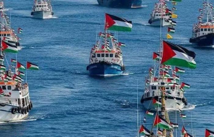 الرئاسة الفلسطينية: احتجاز "أسطول الصمود العالمي" قرصنة بحرية