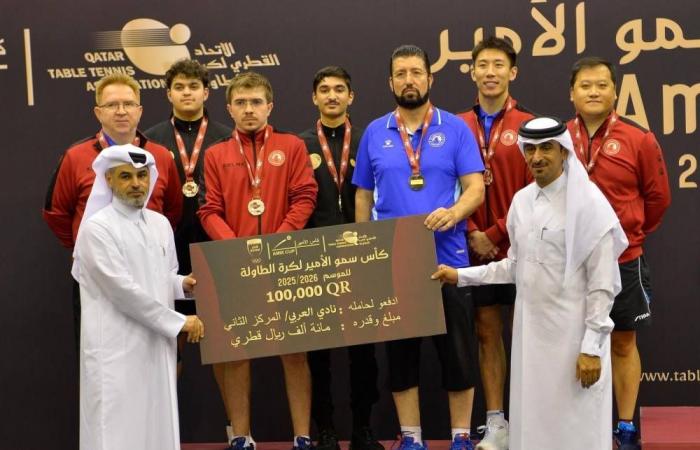 الزعيـــم يتوج بلقب أغلى الكؤوس للطاولة