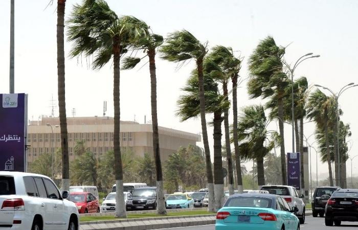 الأرصاد تحذر من رياح قوية ورؤية أفقية متدنية على بعض مناطق الساحل