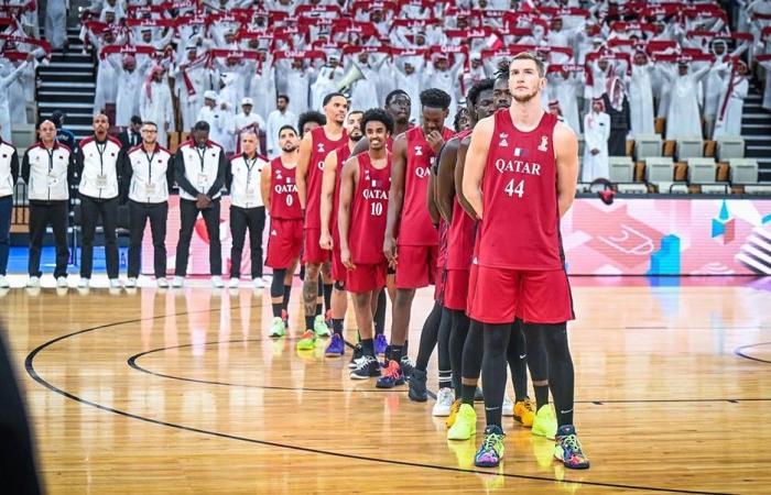 إعادة جدولة مباريات منتخب قطر في تصفيات آسيا المؤهلة لكأس العالم لكرة السلة 2027
