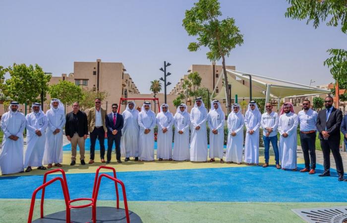 البلدية تفتتح حديقة فرجان النفل بالثمامة