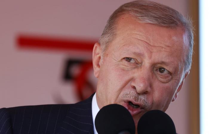 فيديو أردوغان يتلو آيات قرآنية داخل آيا صوفيا بصلاة الجمعة يلاقي رواجا