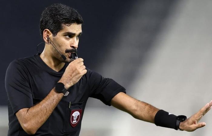 طاقم تحكيم قطري يدير المباراة الودية بين منتخبي جورجيا ورومانيا