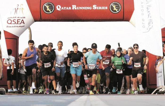مشاركة واسعة في سباق العيد للرياضة للجميع
