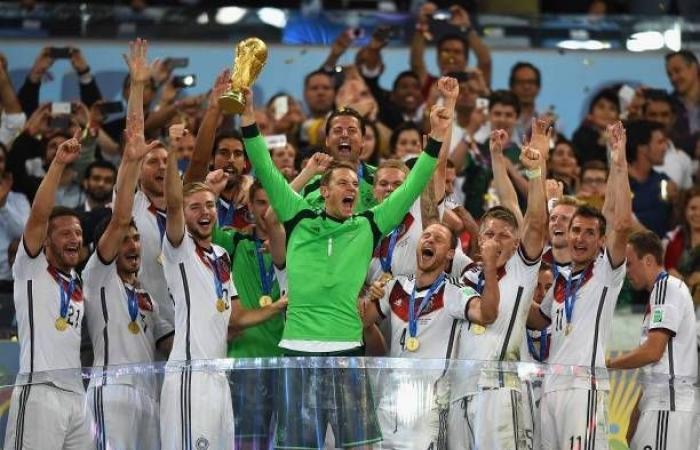بعد
      100
      عام
      من
      بدء
      المونديال...
      التاريخ
      حدد
      5
      منتخبات
      سيفوز
      أحدها
      بكأس
      العالم