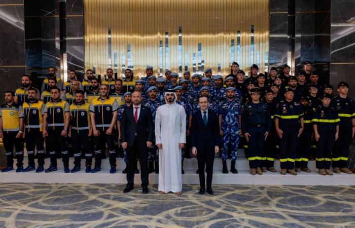  وزير الداخلية يستقبل وزير الطوارئ وإدارة الكوارث السوري