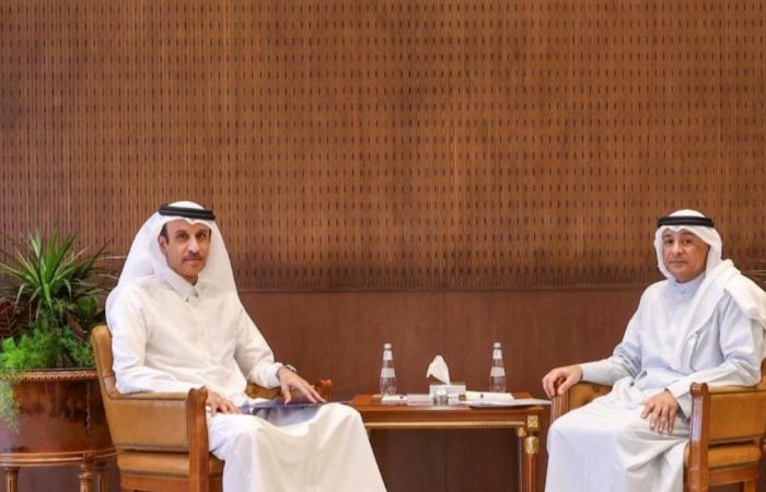  رئيس الهيئة العامة للجمارك و الأمين العام لمجلس التعاون يستعرضان المشاريع الخليجية المشتركة