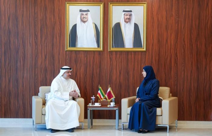 لولوة الخاطر تستعرض مسارات التعاون بين قطر والكويت في التعليم العالي والبحث العلمي