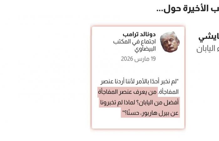 متابعة: إهانات ترامب الأخيرة تكشف توتر علاقاته مع قادة مجموعة السبع