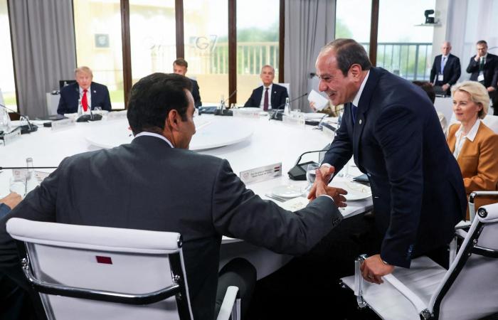 مصر.. لقطات ترصد السيسي وعناق ترامب ومن التقى على هامش قمة مجموعة السبع