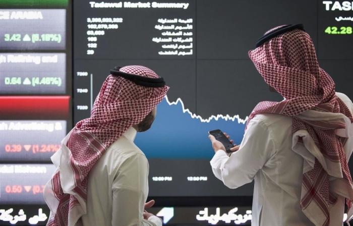 مؤشر سوق الأسهم السعودية يغلق تداولاته على انخفاض