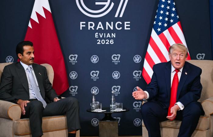فيديو ترامب وجملة قالها أمام تميم بن حمد عن حجم الاستثمارات القطرية بأمريكا تلاقي رواجا