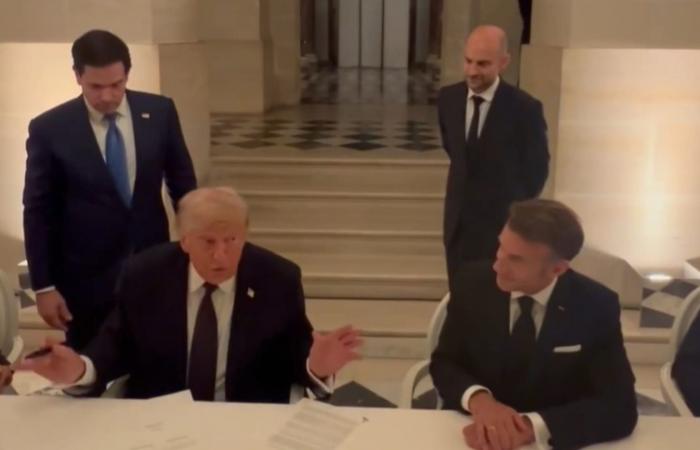فيديو يُظهر ما قاله ترامب أثناء توقيع مذكرة التفاهم مع إيران
