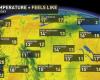 Canada is divided by steep temperature contrast this week