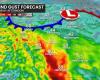 Intense
      winds
      to
      sweep
      across
      the
      Prairies
      on
      Monday
      and
      Tuesday
