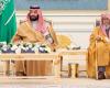 بالأسماء.. 108 أمراء حضروا لتهنئة محمد بن سلمان برمضان وفيديو قبلة ولي العهد لرأس الفوزان يبرز