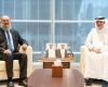 وزير الدولة لشؤون التجارة الخارجية يجتمع مع وزير التجارة الباكستاني