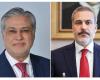 وزير الخارجية الباكستاني يبحث مع نظيره التركي تطورات الأوضاع الإقليمية